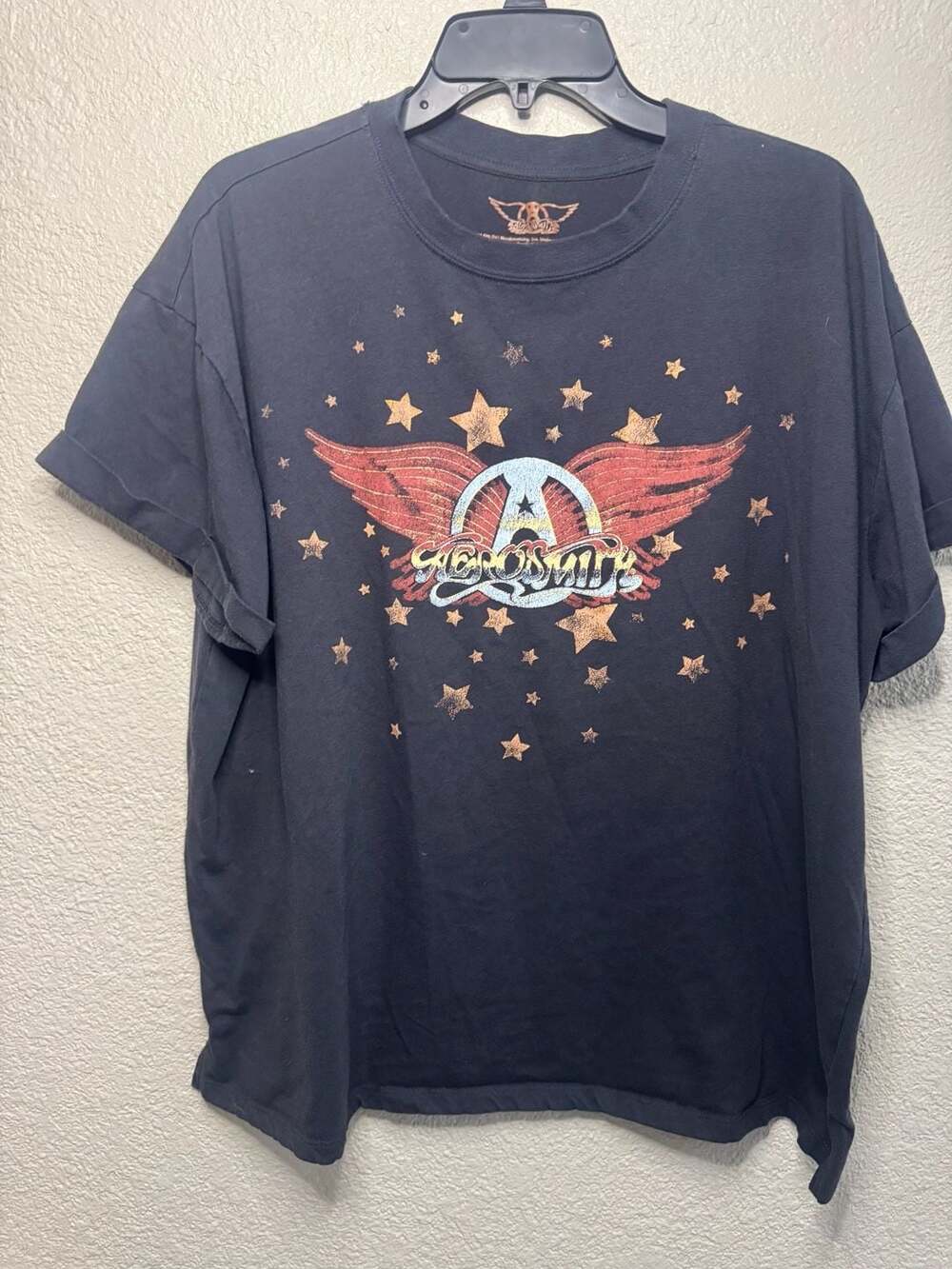 Aerosmith Graphic Logo T-Shirt by Goodie Two Sleeves